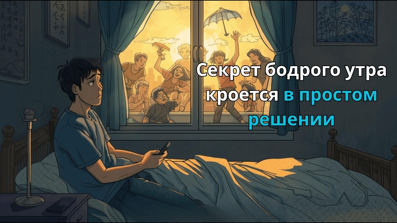 Просыпайся бодрым каждое утро секрет меньше спать и чувствовать себя свежим | Мотивационная история