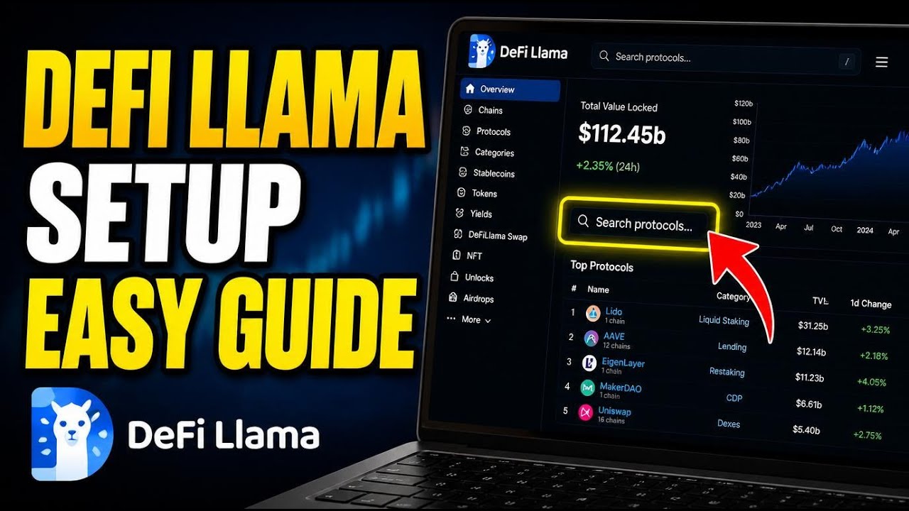 Как настроить DeFi Llama для исследования протоколов перед инвестированием &mdash; простое руководство.