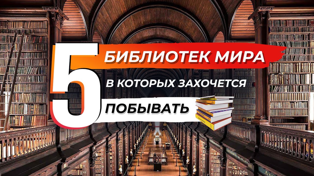Топ 5 невероятных библиотек. Потрясающие библиотеки мира, где можно найти не только книги