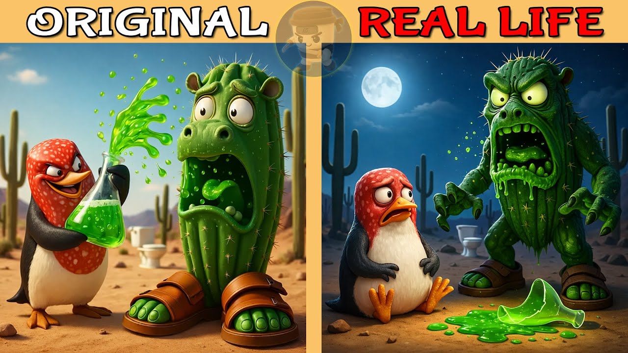Brainrots Memes Love Transformations | Brainrot Original vs Real life | Brainrot Animation