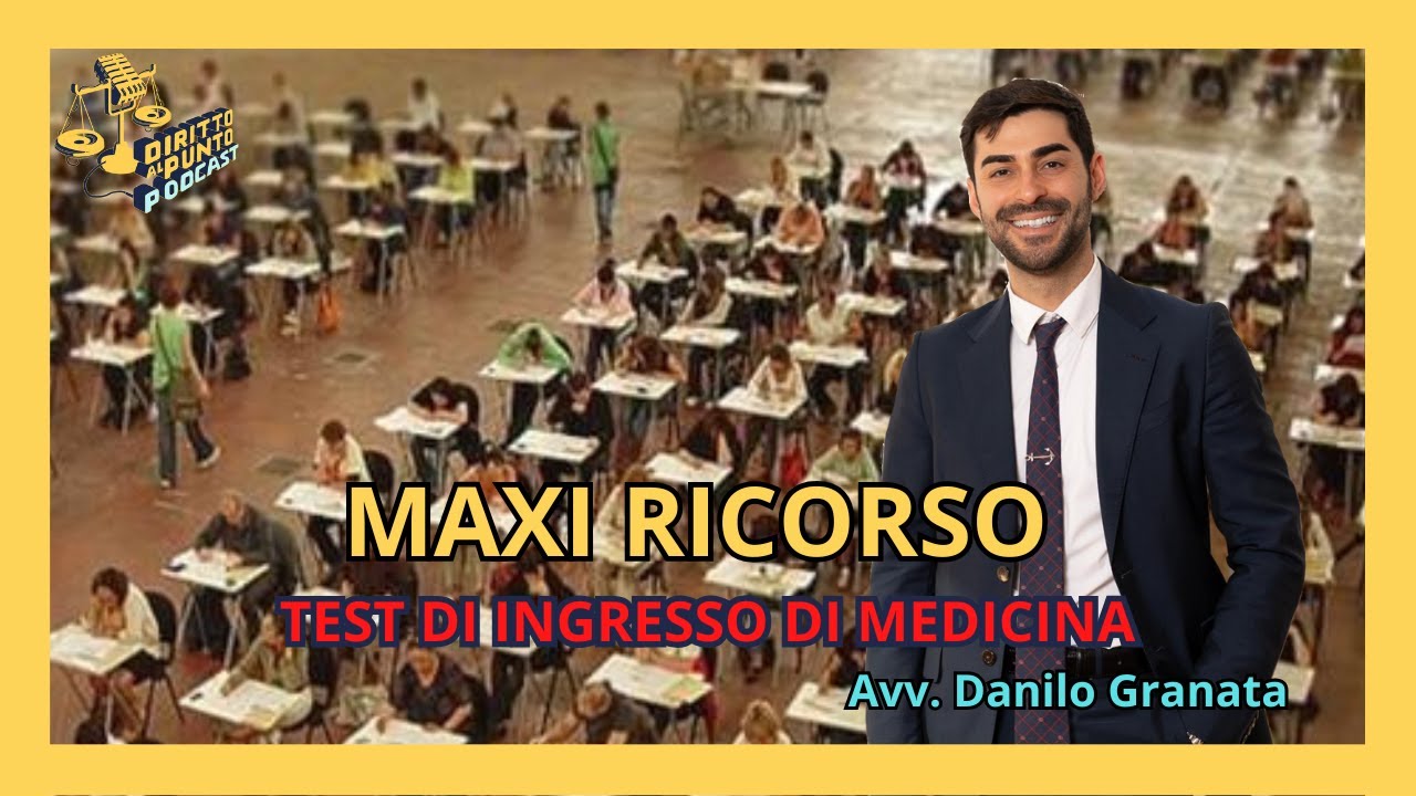 Maxi Ricorso Test di ingresso a Medicina. Che sta Succedendo?