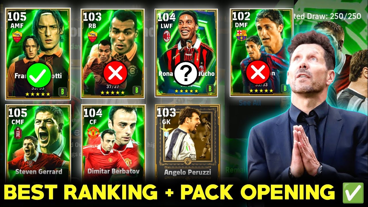 Best free epic player ranking + pack opening 💥 | Who is Best? Full review | Efootball