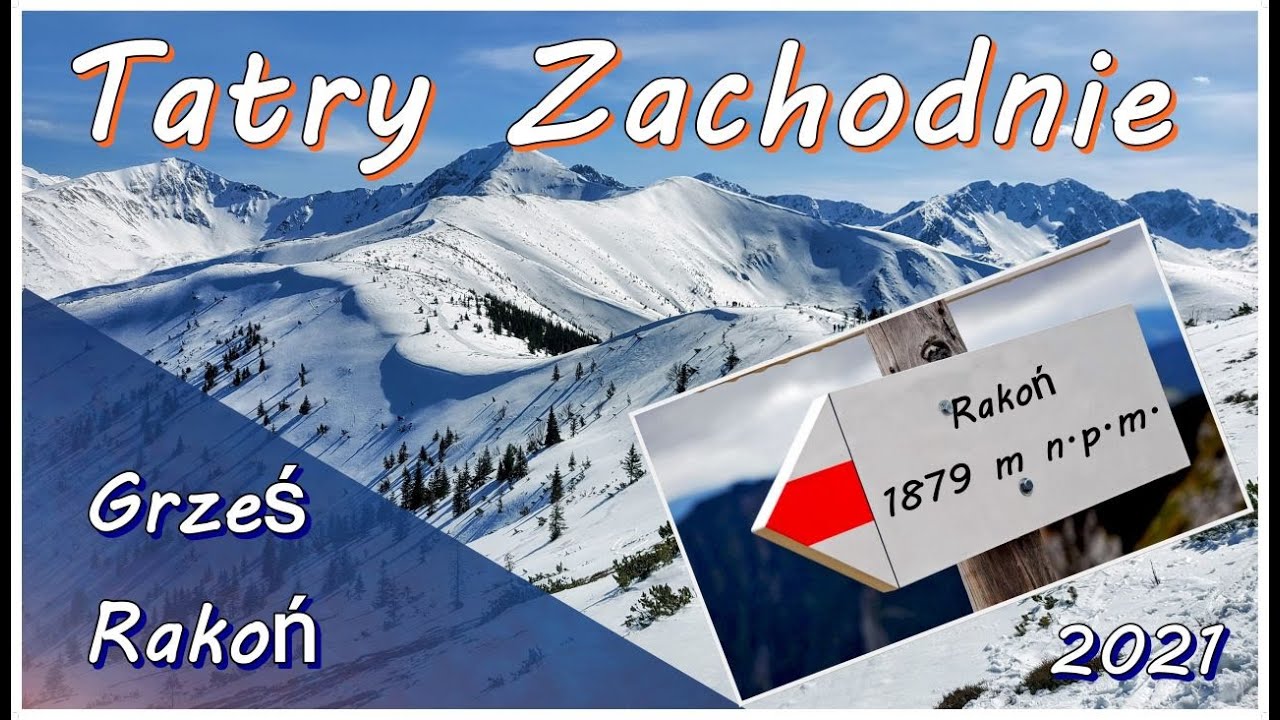 Tatry Zachodnie - Grześ, Rakoń zimą.