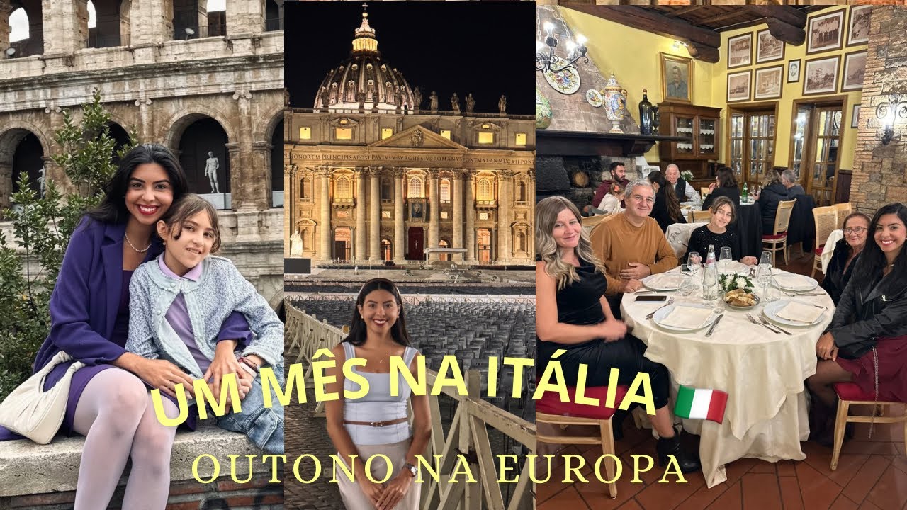 OUTONO NA EUROPA: viagem, looks,família, memórias. #2025 #anodojubileu #roma 