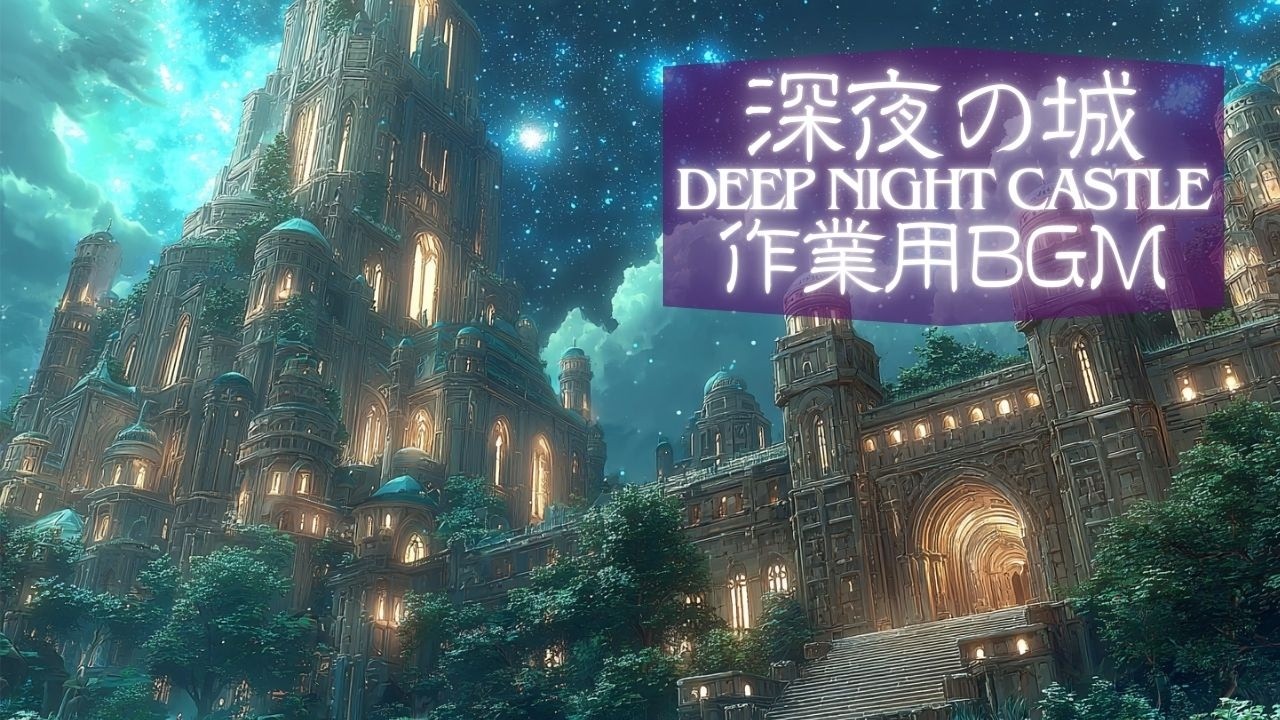 ケルト音楽｜深夜の城｜極限まで集中するためのケルトLo-fi 作業用BGM