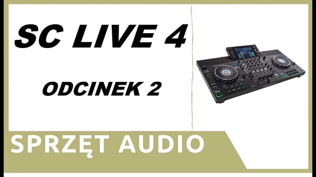 ZIZ - przygotowanie do pracy, aktualizacja, pomiar natężenia dźwięku - KONTROLER  SC LIVE 4 - CZ.2