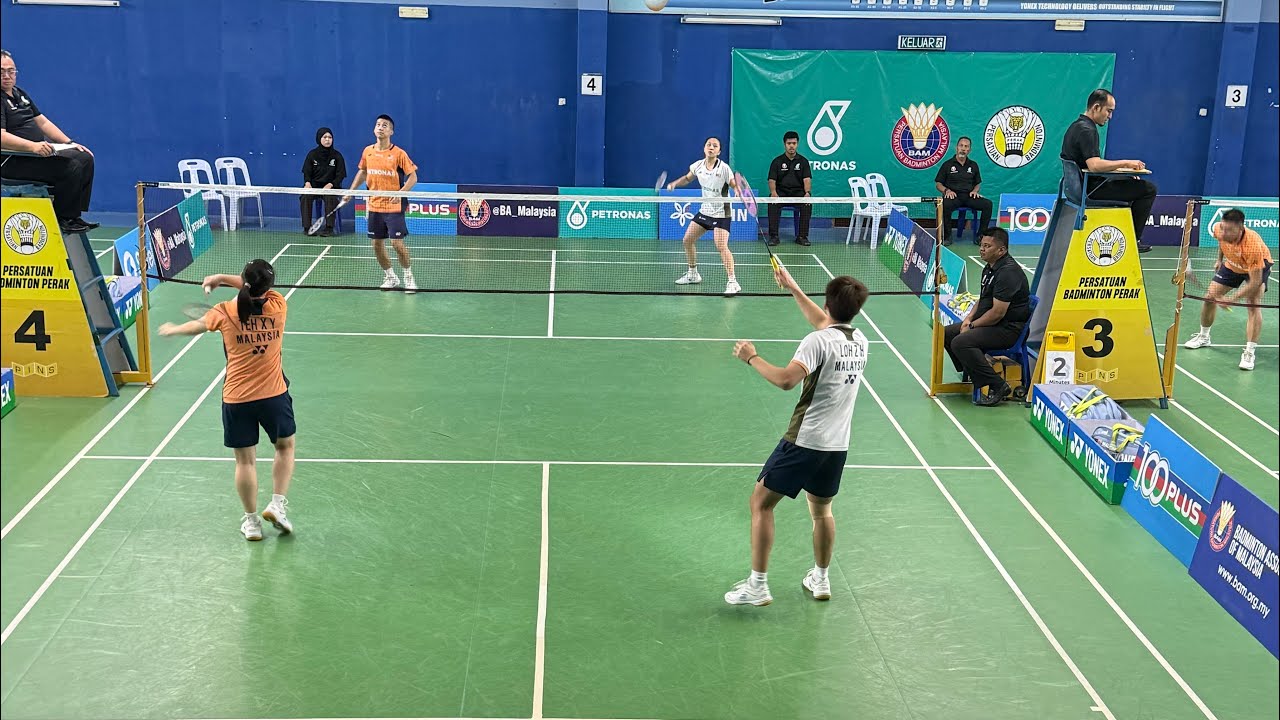 QF XD PETRONAS NATIONAL UNDER 21 CHAMPIONSHIPS 2026 (1) DAMIEN LING/ TEH X Y VS LOH Z H/ NICOLE TAN