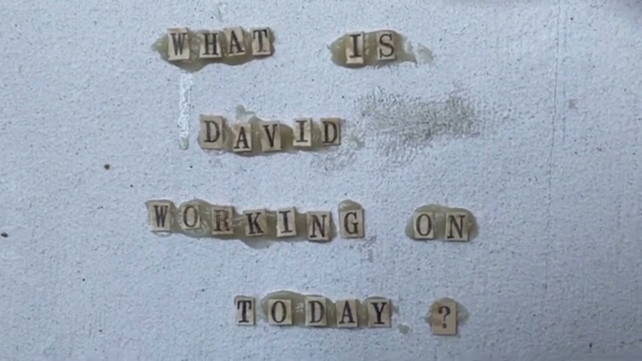What Is David Lynch Working on Today? (2020) David Lynch