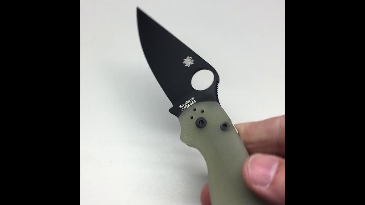 Spyderco PM2 CPM-M4 PHD 26/30 (Score Commentary)