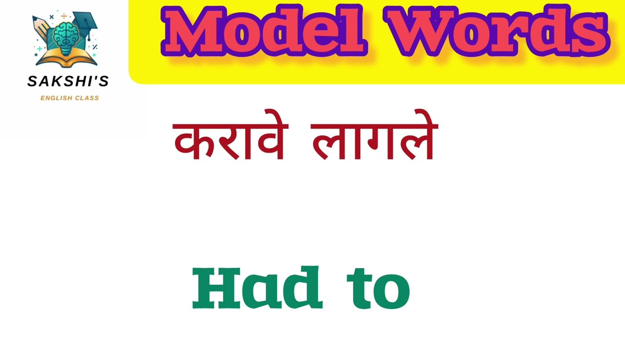 Wh Words And Model Words|| English and Marathi||