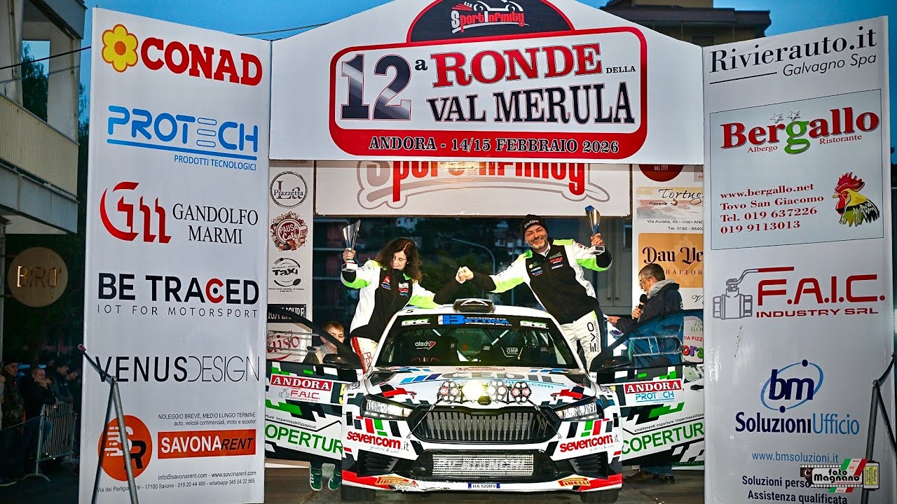 Back Stage 12º Ronde Val Merula 2026 | Ghelfi - Melesi # Skoda Fabia R5 Rs