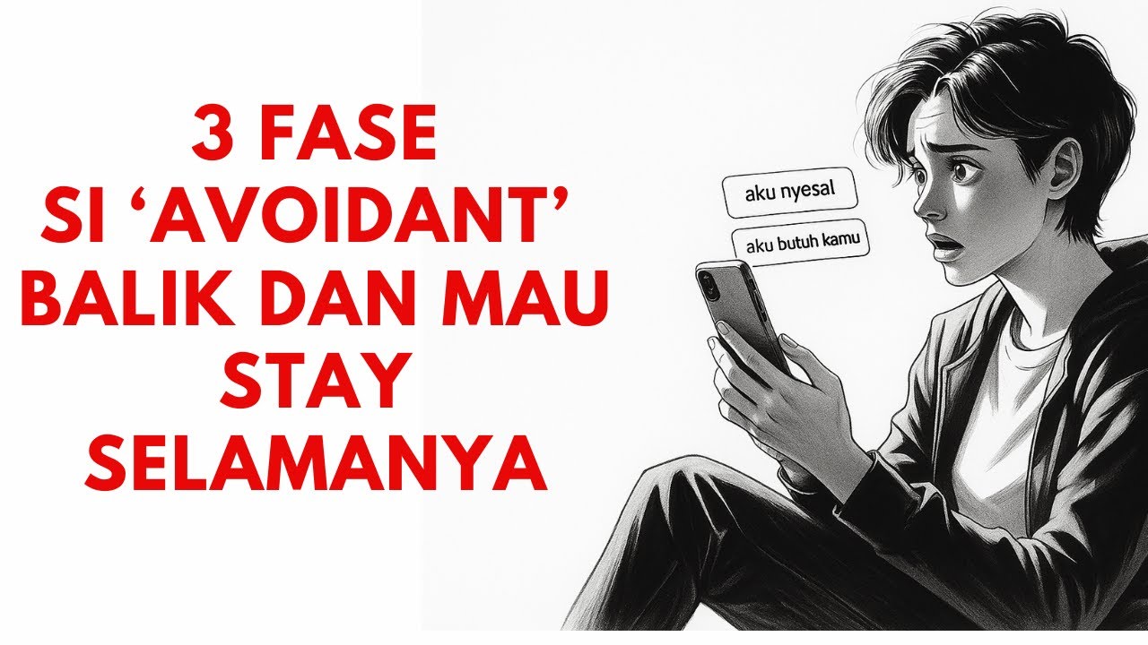 Dia Gak Hilang! inilah 3 Tahap si Suek ‘Avoidant’ Saat Mulai Balik Lagi ke Kamu Selamanya.