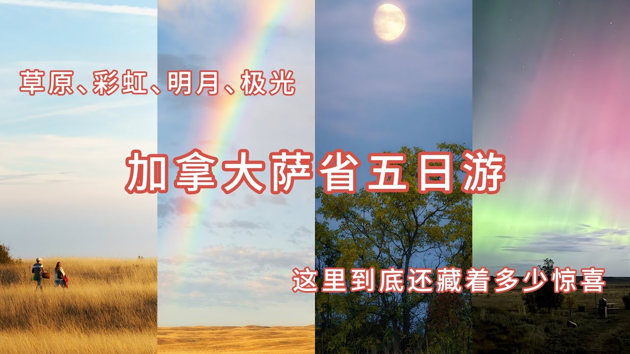 【VLOG】加拿大萨斯喀彻温五日游，为什么早没有人告诉我这里如此美丽