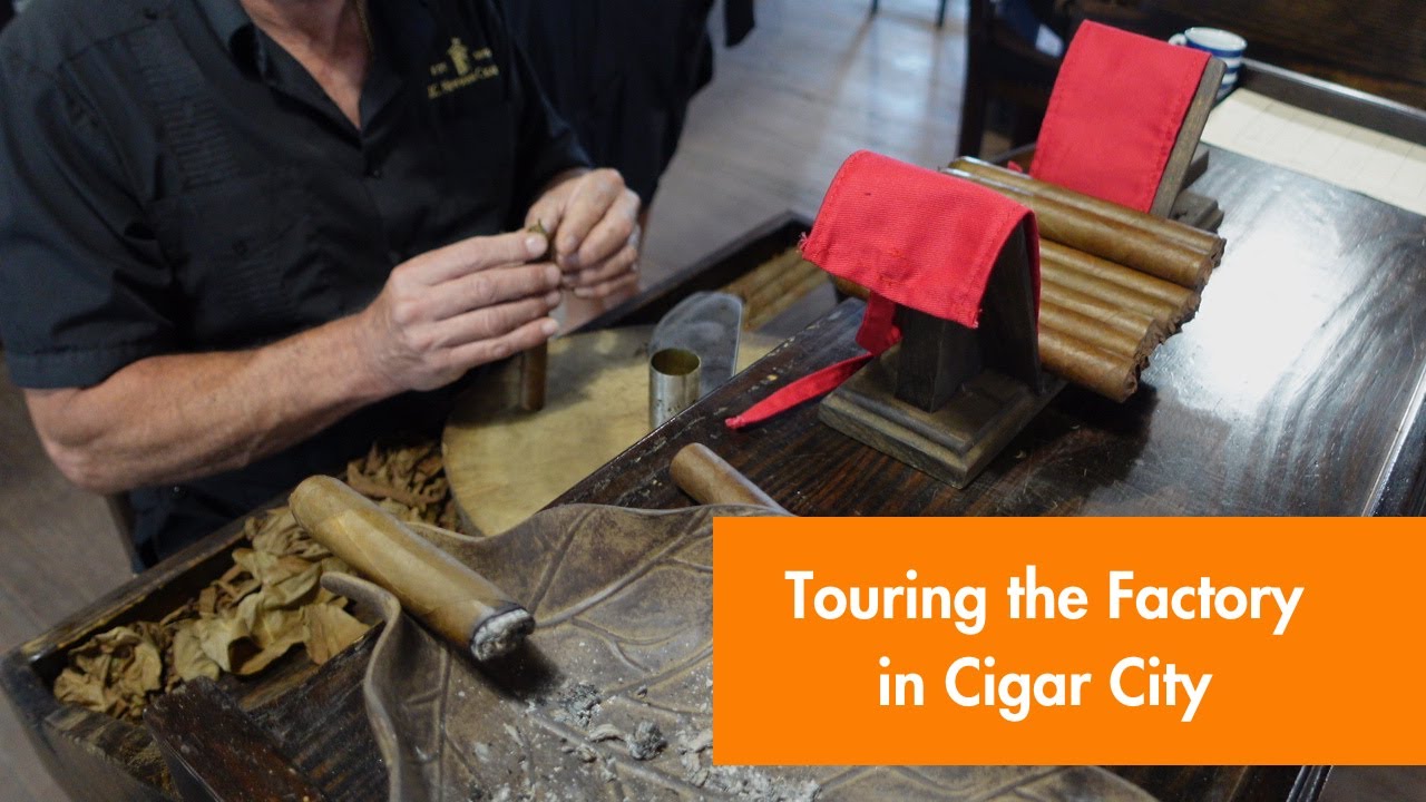 Tampa Bay's Last Cigar Factory (Tour Machine & Hand-Rolled Cigars)