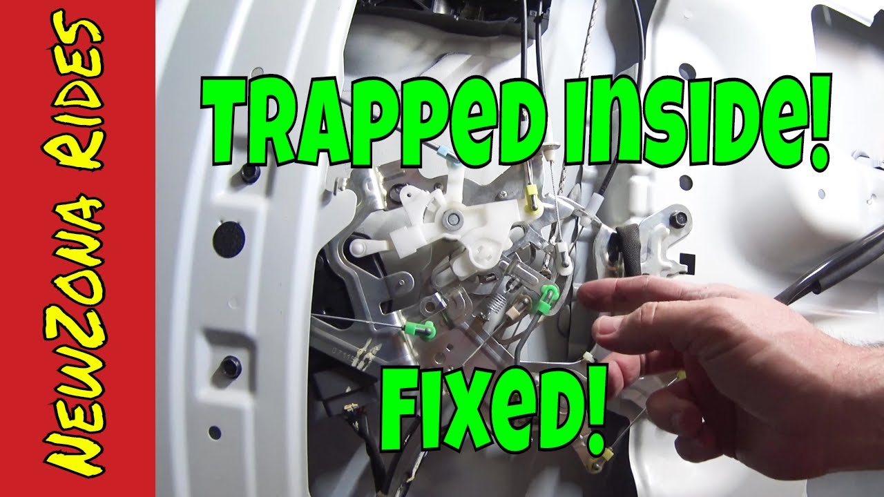 Nissan NV 1500 2500 3500 Sliding Door Fix- Trapped Inside