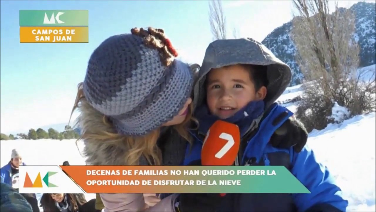 Murcianos en la nieve