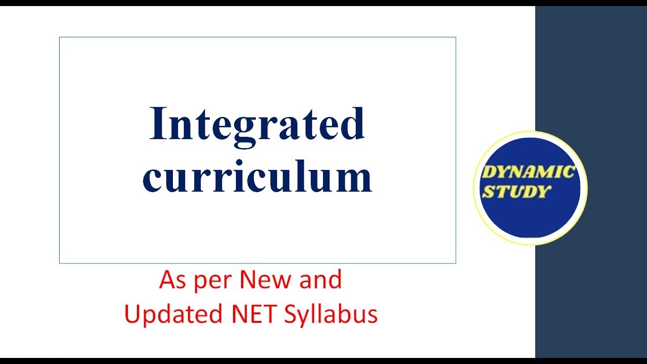 Integrated Curriculum