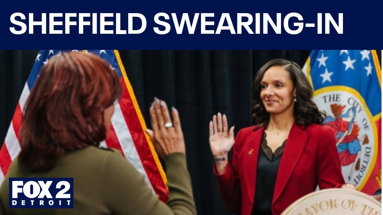 LIVE I Detroit Mayor Mary Sheffield's swearing-in ceremony