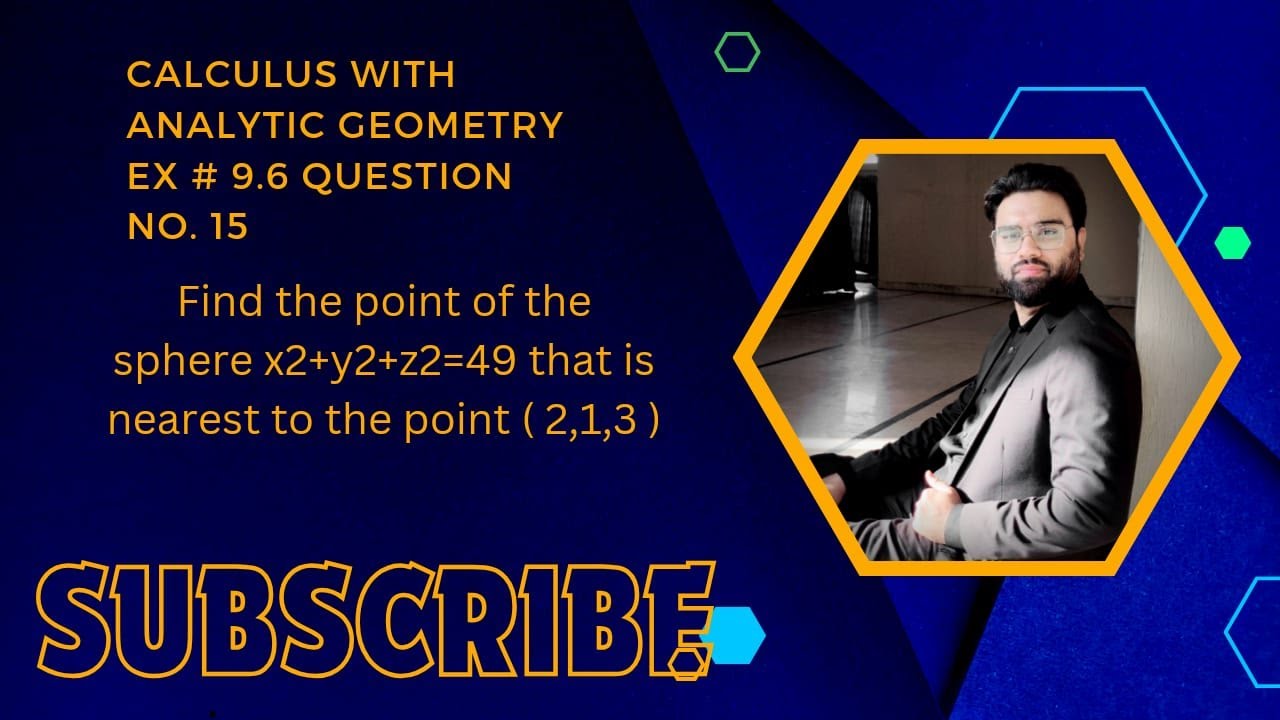 Calc-II || Ex 9.6 || Q # 15   || Application of Extreme points By : Muhammad Anas Amjad