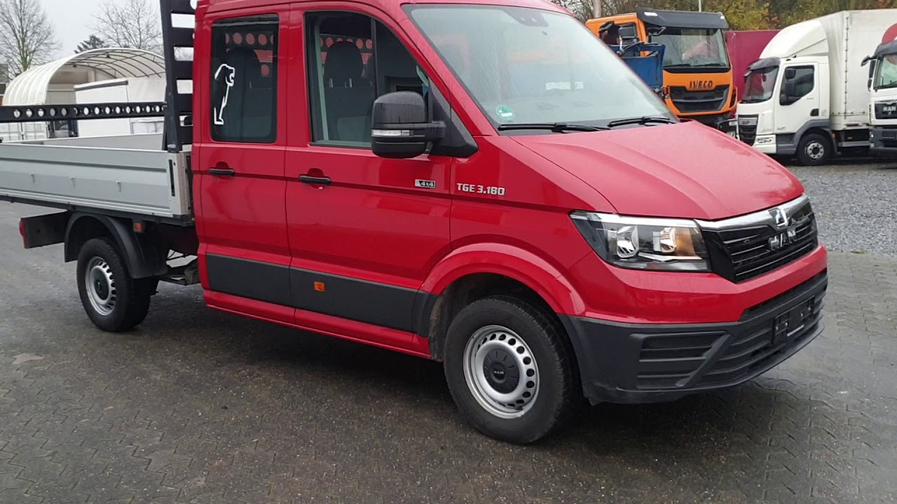 MAN TGE 3.180 4x4 Doka 2019