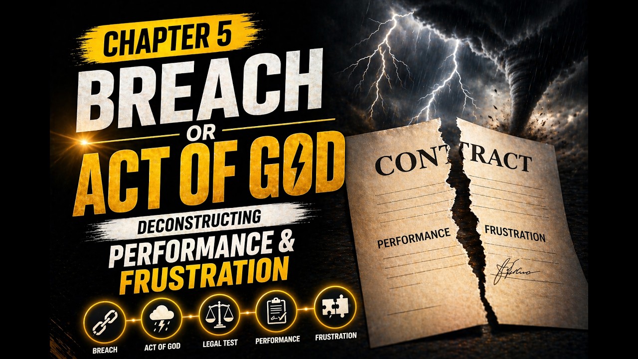 Breach or Act of God? Mastering Contractual Performance & Frustration | SQE Prep
