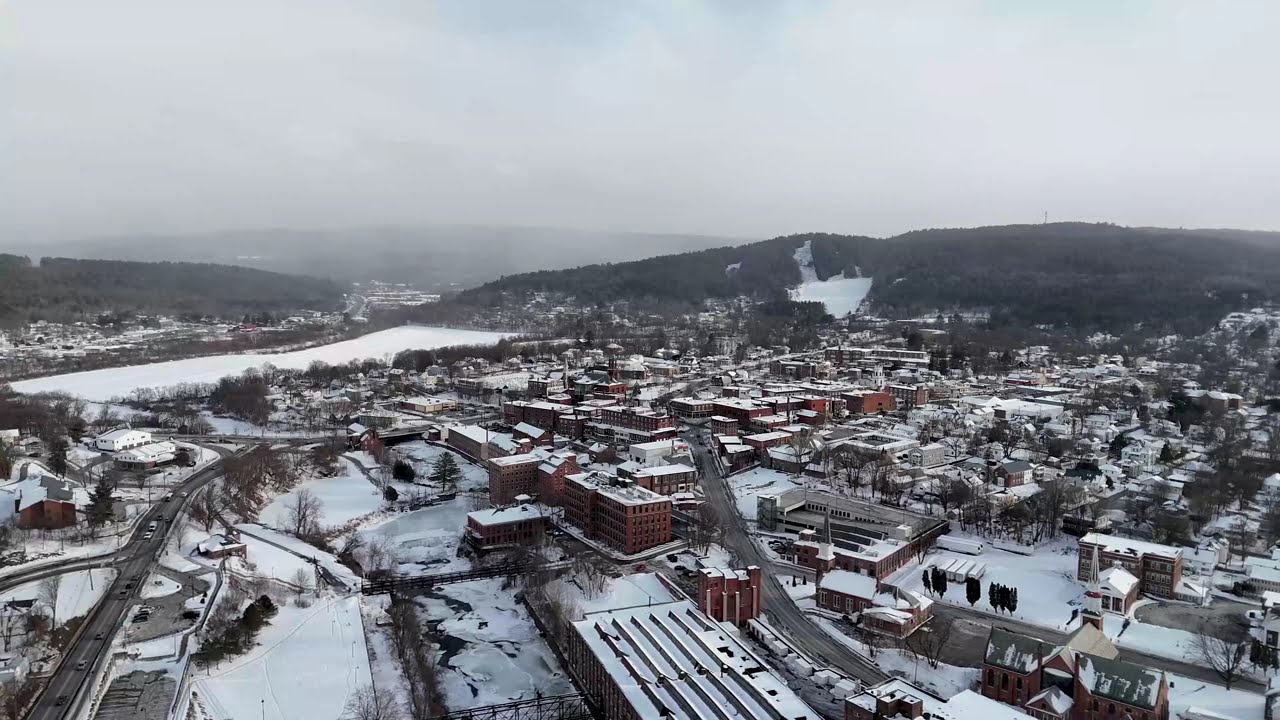 Claremont, NH: High-Altitude Cinematic & Pivot Flight