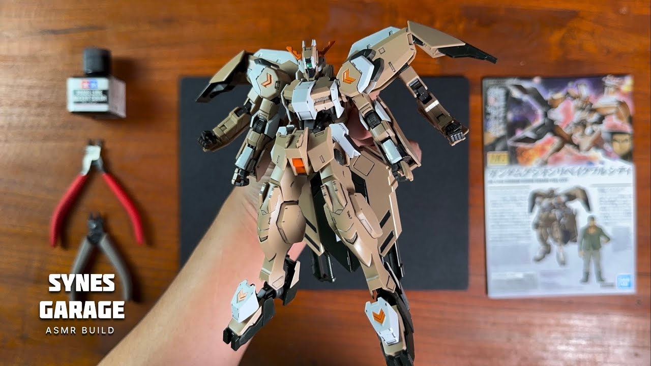 Gundam Gusion Rebake Full City HG 1/144 | ASMR BUILD | Bandai