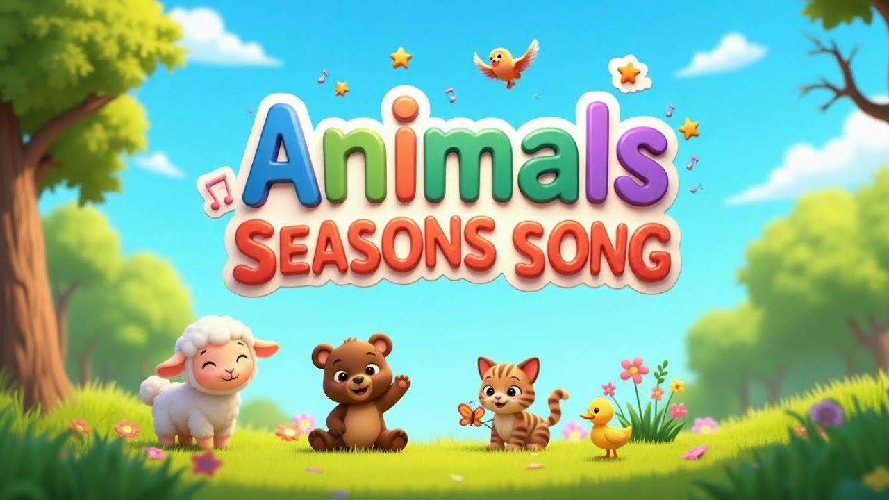 Seasons & Animals Song 🐦❄️ | What Animals Do All Year
