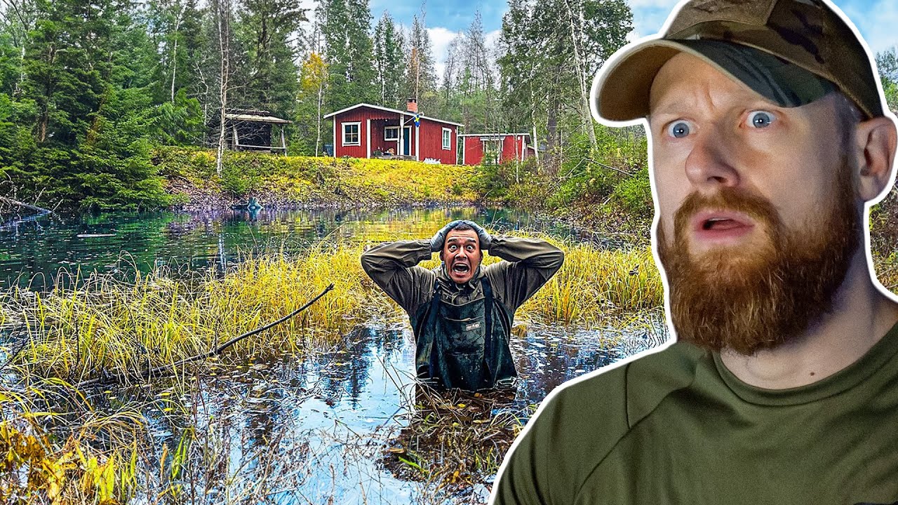 MATTIN will den Teich LEERPUMPEN?! - Projekt Fluchthütte: Teil 3 | Fritz Meinecke reagiert