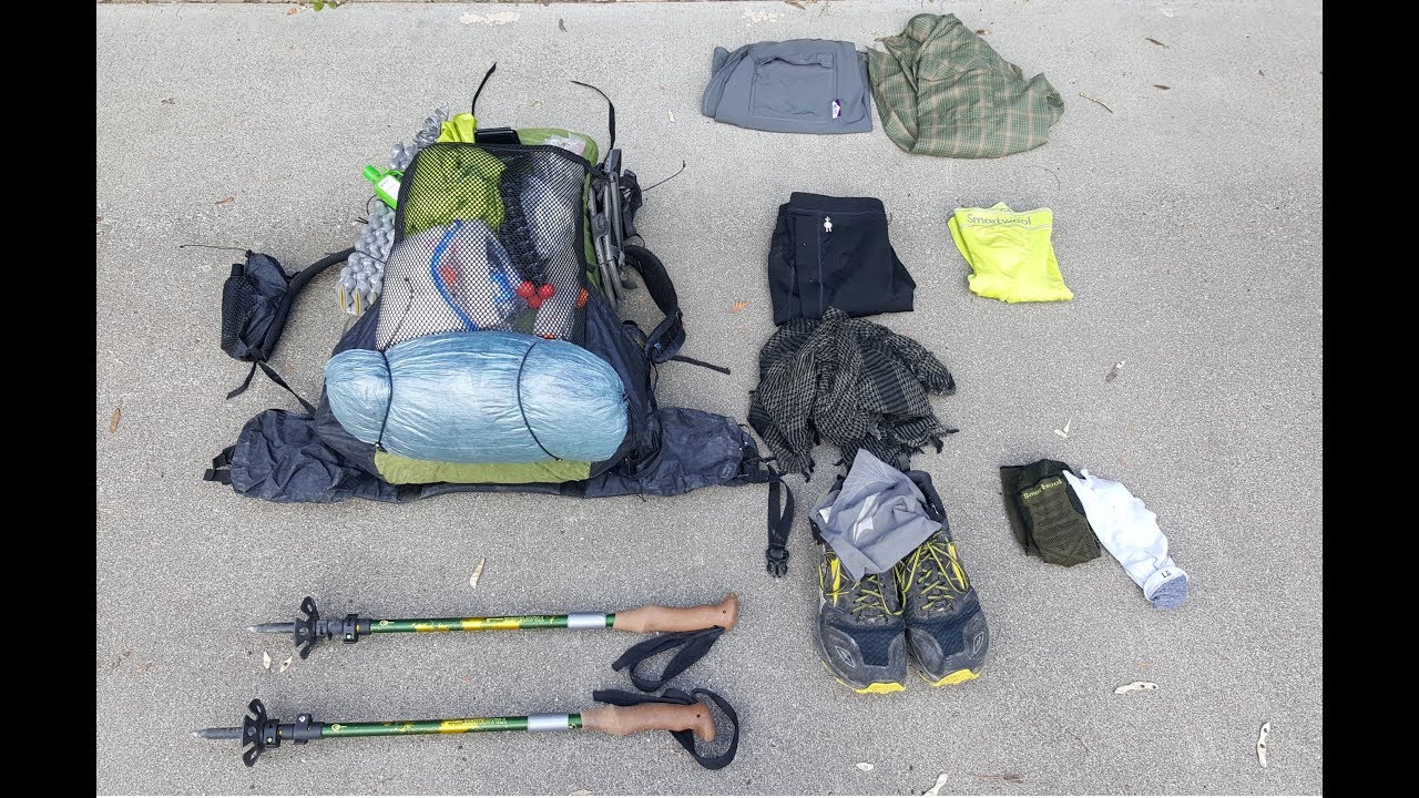 PCT 2018 - Gear Loadout