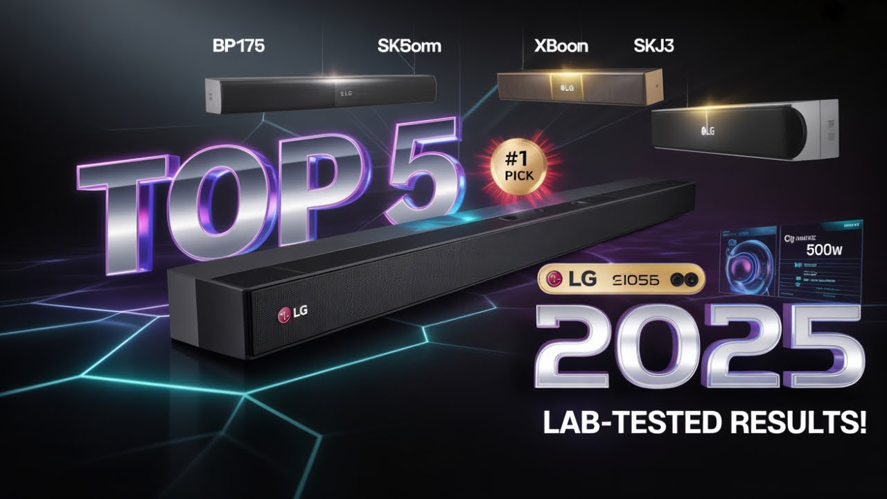 Top 5 LG Sound Bars 2025 – Best Picks (Tested!)