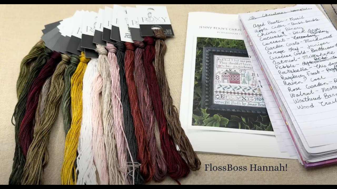 Flossboss Hannah Flosstube - Roxy Floss Co. conversions and more!