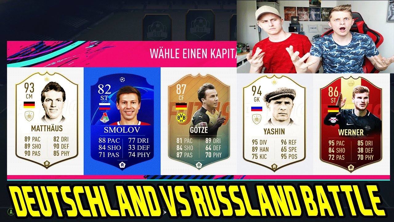 Fifa 19: Unfairstes BATTLE aller Zeiten! Deutschland vs Russland Fut Draft vs BRUDER - Ultimate Team