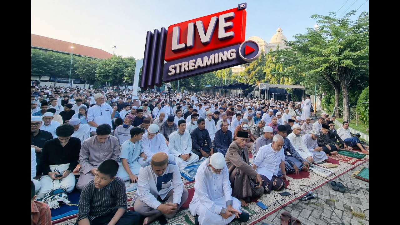 🔴 (LIVE) SHOLAT IDUL FITRI 1447 DI HALAMAN MASJID AL-IRSYAD - KHOTIB UST. MUHAMMAD SHOLEH DREHEM, Lc
