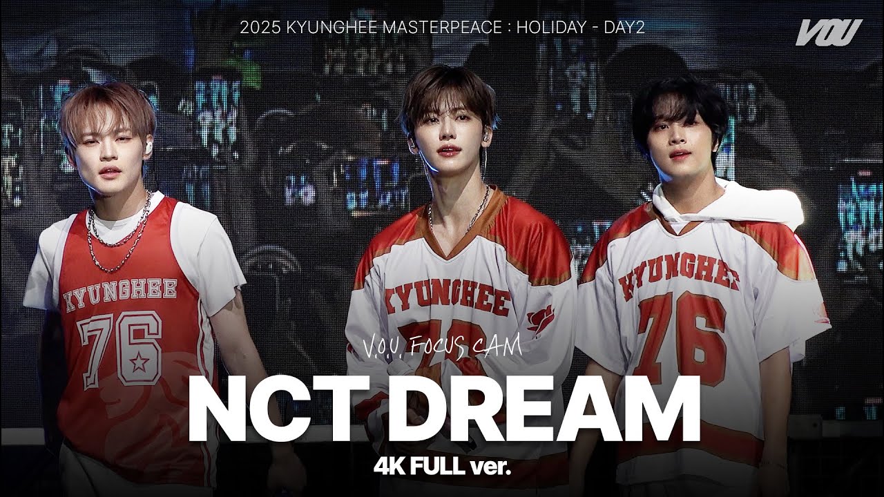 [V.O.U. 직캠] 251001 NCT  DREAM 직캠 4k Full ver. | 2025 경희대학교 가을 대동제 | 경희대 방송국 V.O.U.