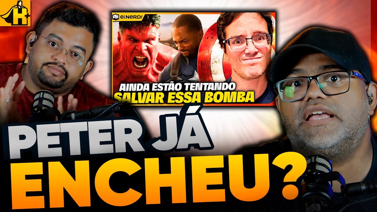 REACT! PETER EINERD DETONANDO CAPITÃO AMÉRICA 4