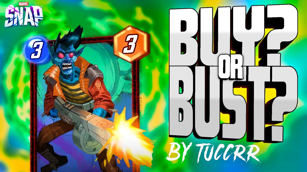 Should you buy Kraglin? | Card Overview and Breakdown | 3 Decks | Buy or Bust | Marvel Snap