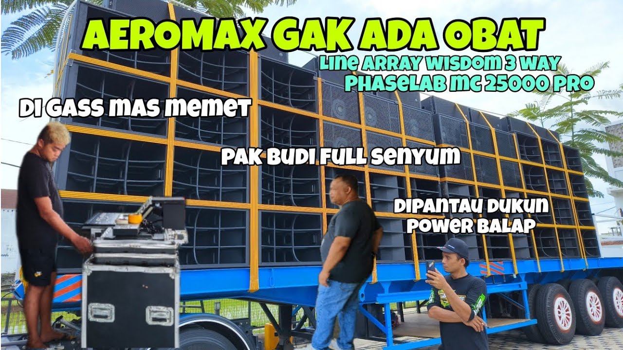 AEROMAX DI GASS MAS MEMET TAMBAH EDANN!! POWER MC 25000 PRO DISURUH POLLL SAMA MBAH DUKUN!!