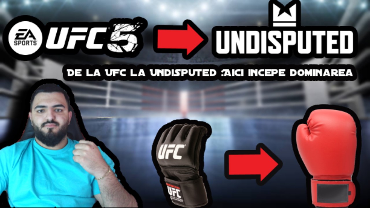 💥De la UFC la Undisputed : Aici incepe dominarea! 💥