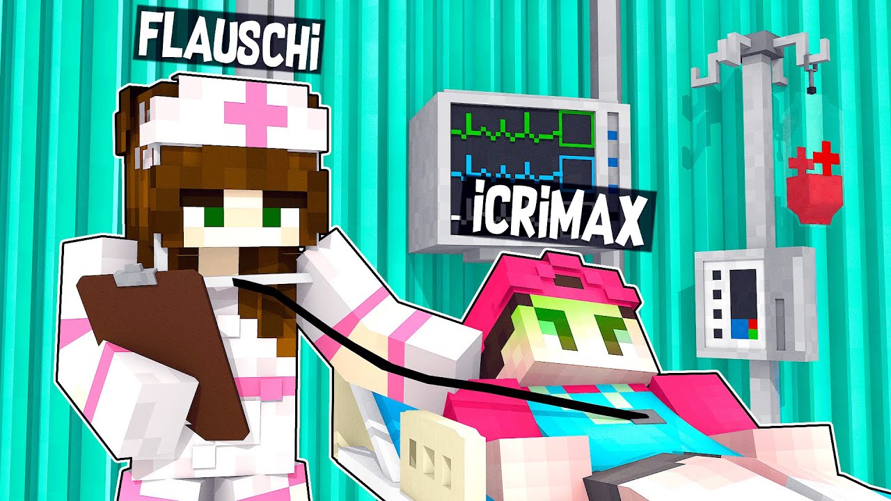 Youtuber-Insel #027 - 24h CHAOS im KRANKENHAUS | Minecraft