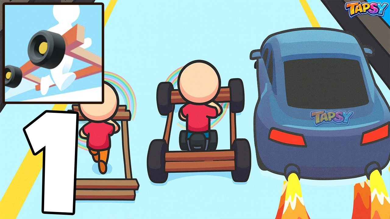 🚗Build Your Vehicle Gameplay Walkthrough Levels 1-11 Fast Build Progression (Android,iOS)