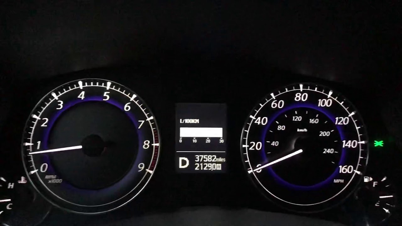 Infiniti qx50 3.7 acceleration