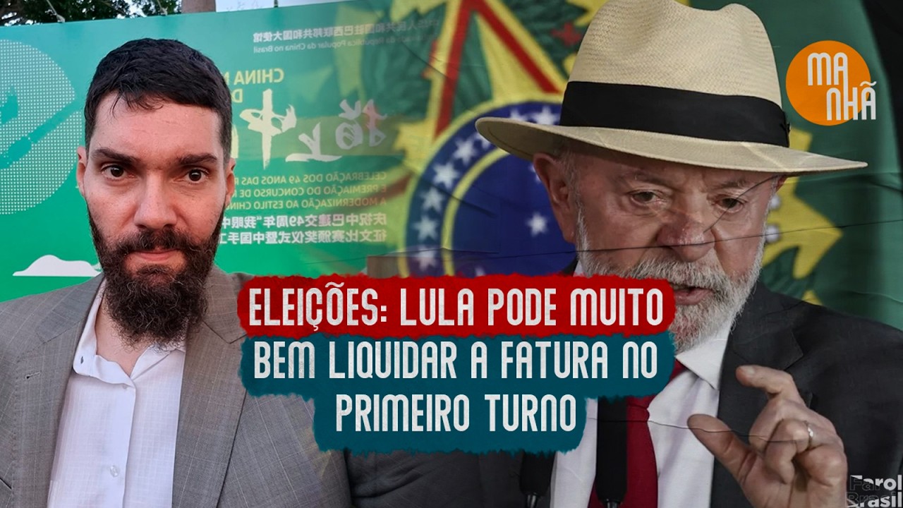 Do jeito que caminha o processo eleitoral, Lula pode muito bem liquidar a fatura no primeiro turno