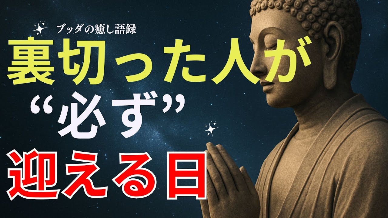 【裏切りの代償】裏切った人が&ldquo;必ず&rdquo;迎える日