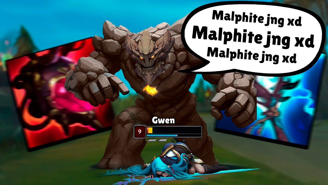 ¡SE RIE de MI PICK! y le ENSEÑO porque MALPHITE JUNGLA es DI0S😈