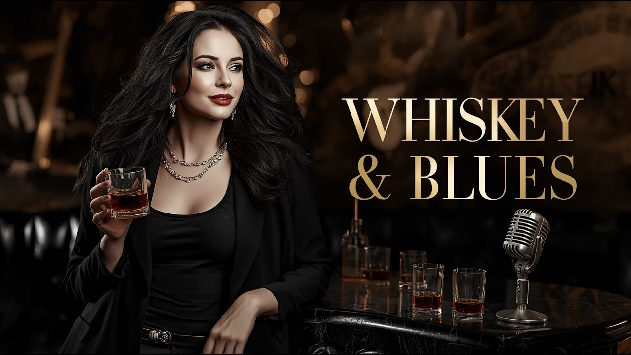 Slow Whiskey Blues 🎸 Emotional Guitar Blues for Peaceful Nights