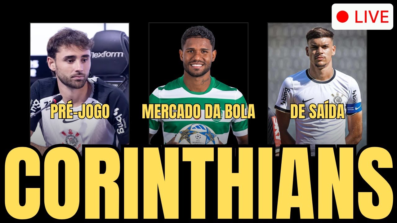 PRÉ-JOGO - VELO CLUBE X CORINTHIANS | TCHOCA DE SAÍDA | MERCADO DA BOLA 📱