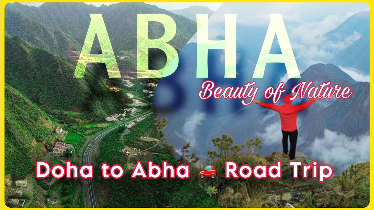 Qatar to Abha Road Trip 🚗 | Abha Dam | Strawberry Farm | High City | Place to Visit Abha | 124
