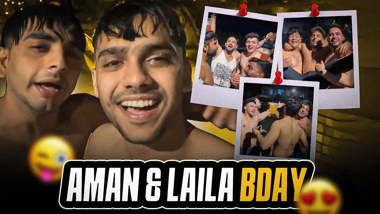 AMAN & LAILA Birthday party 😍 Full raw no cuts 😂