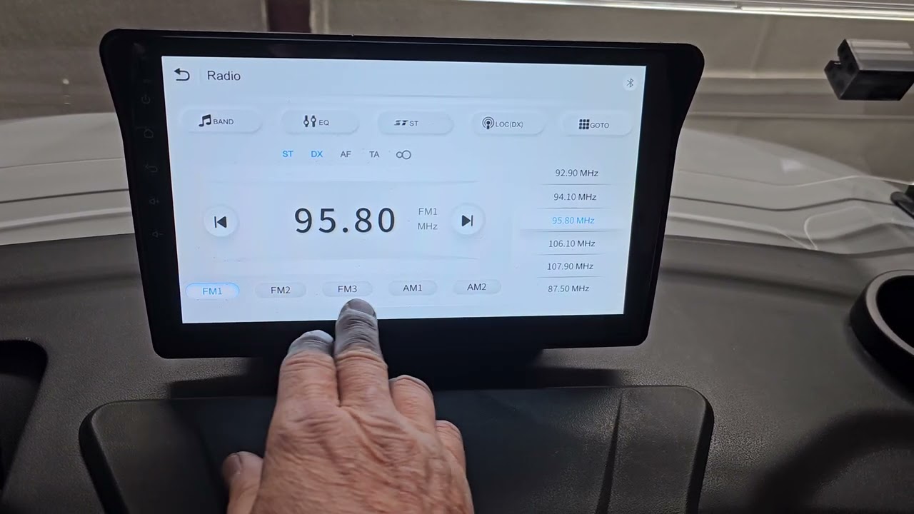 How to use FM RADIO on Denago Rover or 2025 Nomad Golf Cart City Neighborhood carts